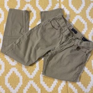 BULLHEAD 32x32 khaki denim slim straight jeans in gently pre-loved condition